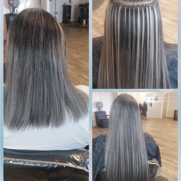 Elegant Gray Hair Extensions,All Products : American Fashion Style Bags On Sale